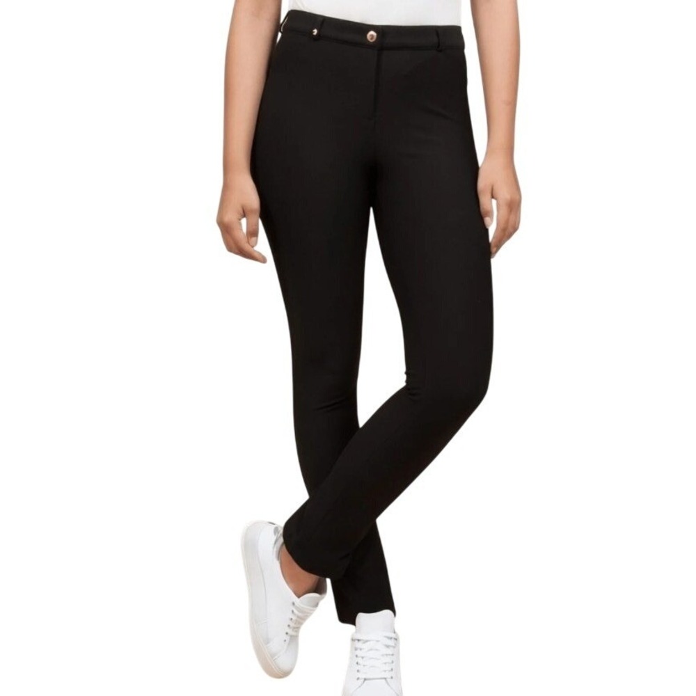 Pamela Hanson Cavallo Heritage 'Pepper' Luxury Black Stretch Equestrian Pants 10